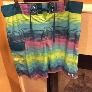 Under Armour Heatgear Loose Board Shorts sz Medium